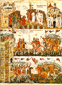 Battle Between the Novgorodians and the Suzdalians