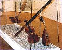 Instruments in Mozart Museum