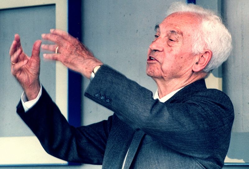 Ernst Mayr lecturing