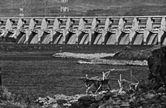 Dam at the Dalles 