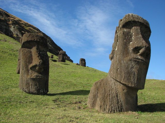 Easter Island's monoliths