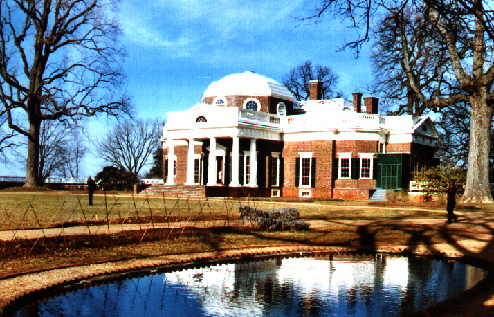 Monticello was Jefferson's estate.