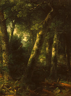 Durand's painting of Birches