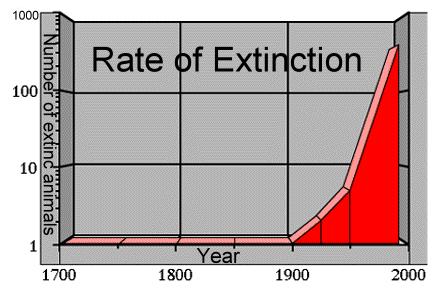 extinction rate