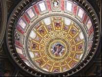 The dome of St. Stephen's Basilica