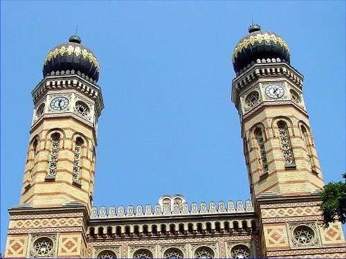 The domes of the Great Synagogue