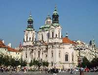 St. Nicholas Church in Old Town Square