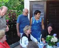 The members of the Institute at the dinner