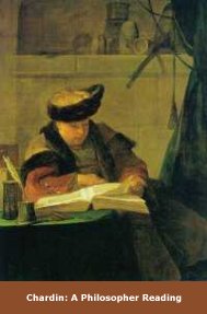 Chardin: A Philosopher Reading