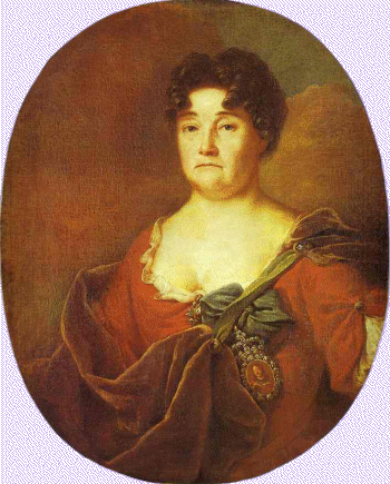 Matveev: Portrait of Princess A. P. Golitsyna