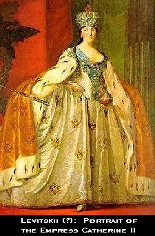 Levitskii: Portrait of Catherine the Great