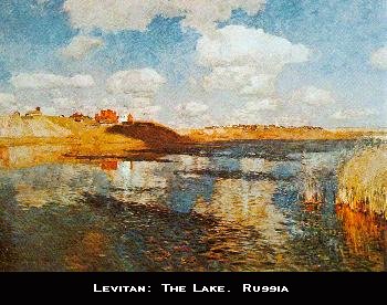 Levitan:  The Lake. Russia