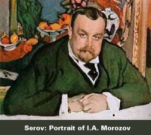 Serov:  Portrait of I. A. Morozov