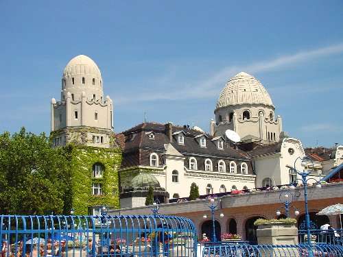 Towers of the Gellert Hotel