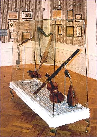 Instruments in Mozart Museum