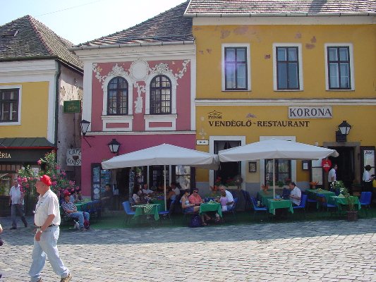 The main square in Szentendre