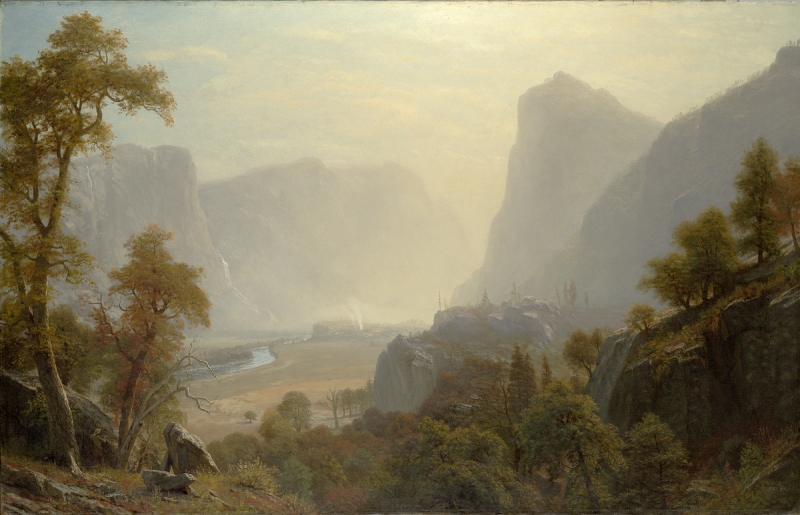 Bierstadt's painting of Hetch Hetchy Valley