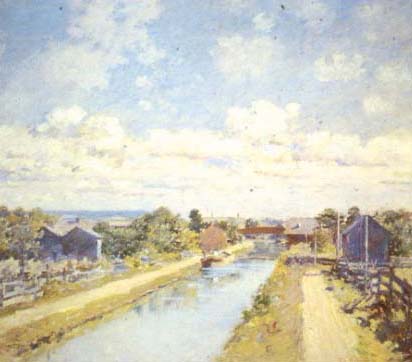 A later painting of the canal Gilpin had wanted.