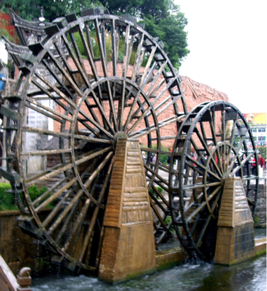 water wheels