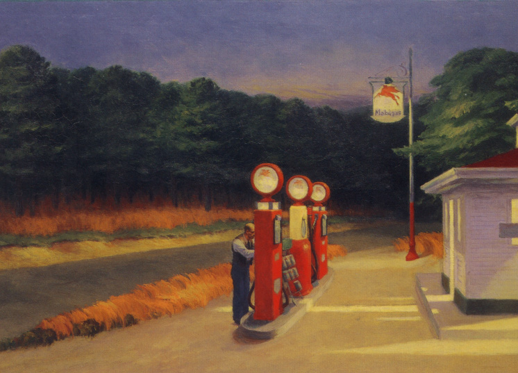 gas station