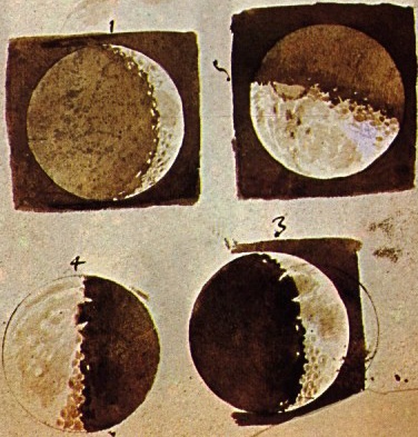 sketches of the moon