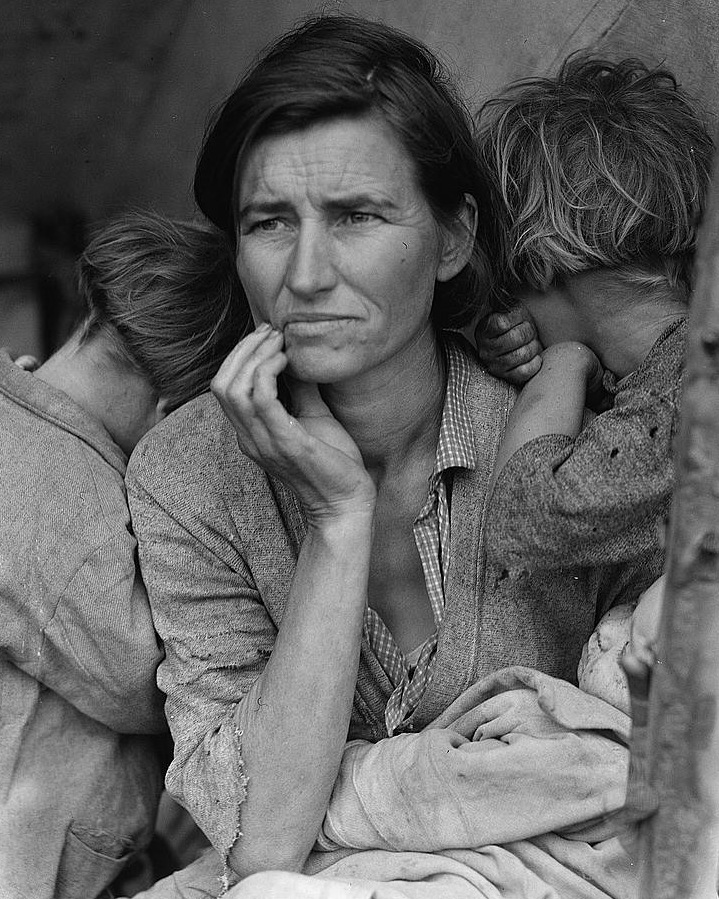 Dorothea Lange's famous photograph
