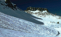 Sierra Nevada snow  Wall