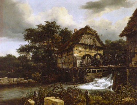 Jaco von Ruisdael's The Mill