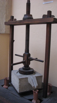 wine press