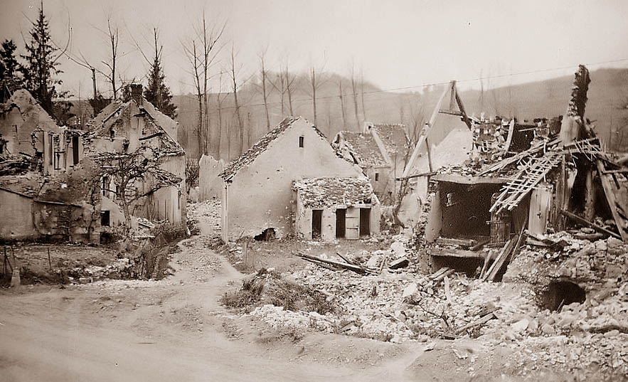 Village after 20 day battle