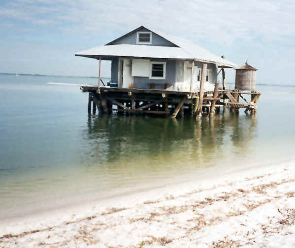 flooded home