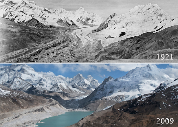 Glacier 88 Years apart