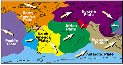 Plate movements are called tectonics