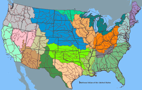US watersheds