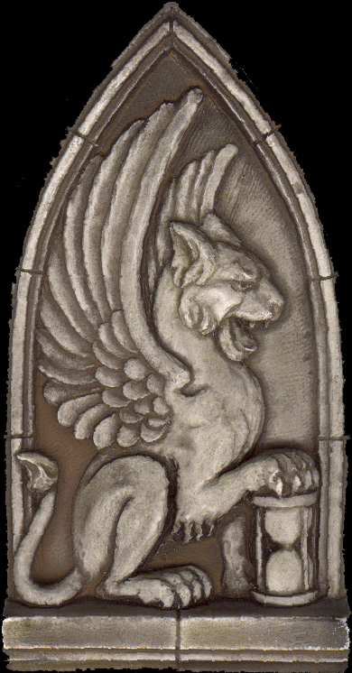 winged lion of  time